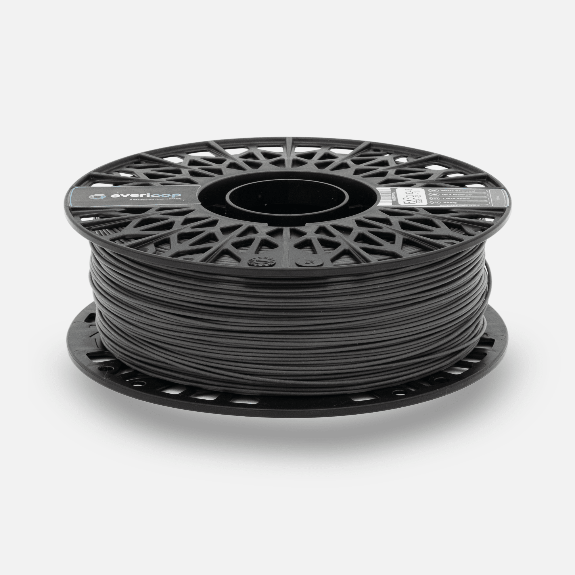 Matte Charcoal - rPLA Premium - Recycling Fabrik GmbH