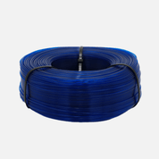 Leuchtender Saphir (Blau-Transluzent) - rPETG - Recycling Fabrik GmbH