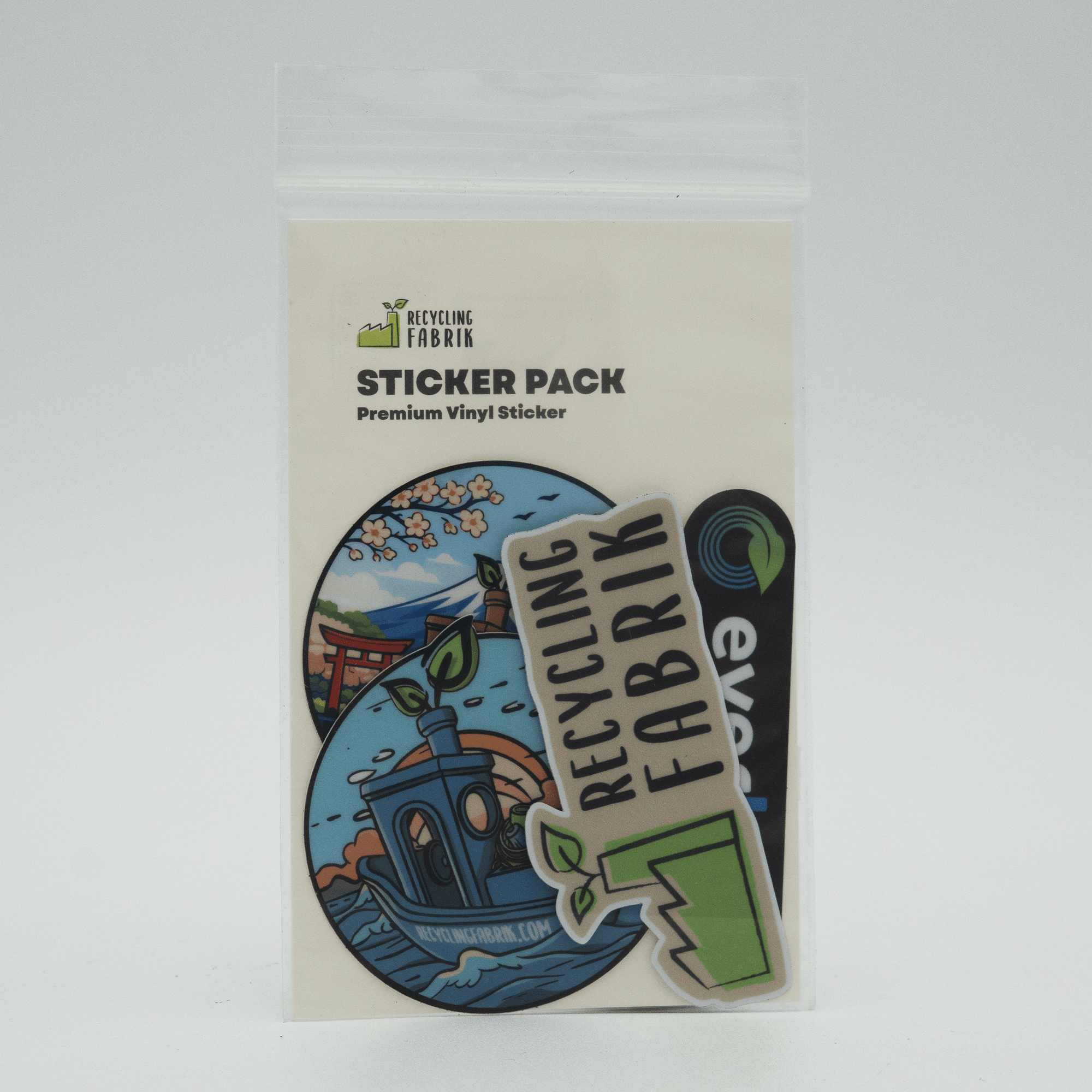 Premium Vinyl Sticker - Bundle - Recycling Fabrik GmbH