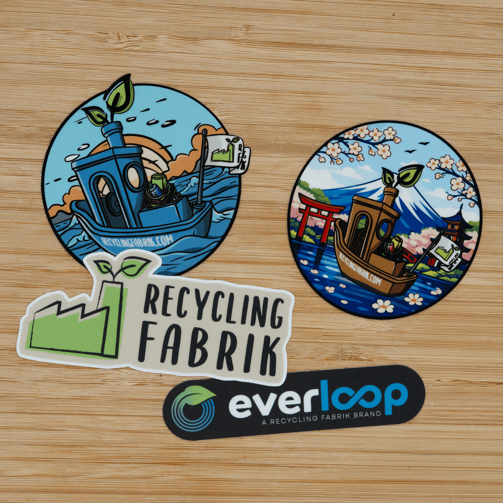 Premium Vinyl Sticker - Bundle - Recycling Fabrik GmbH