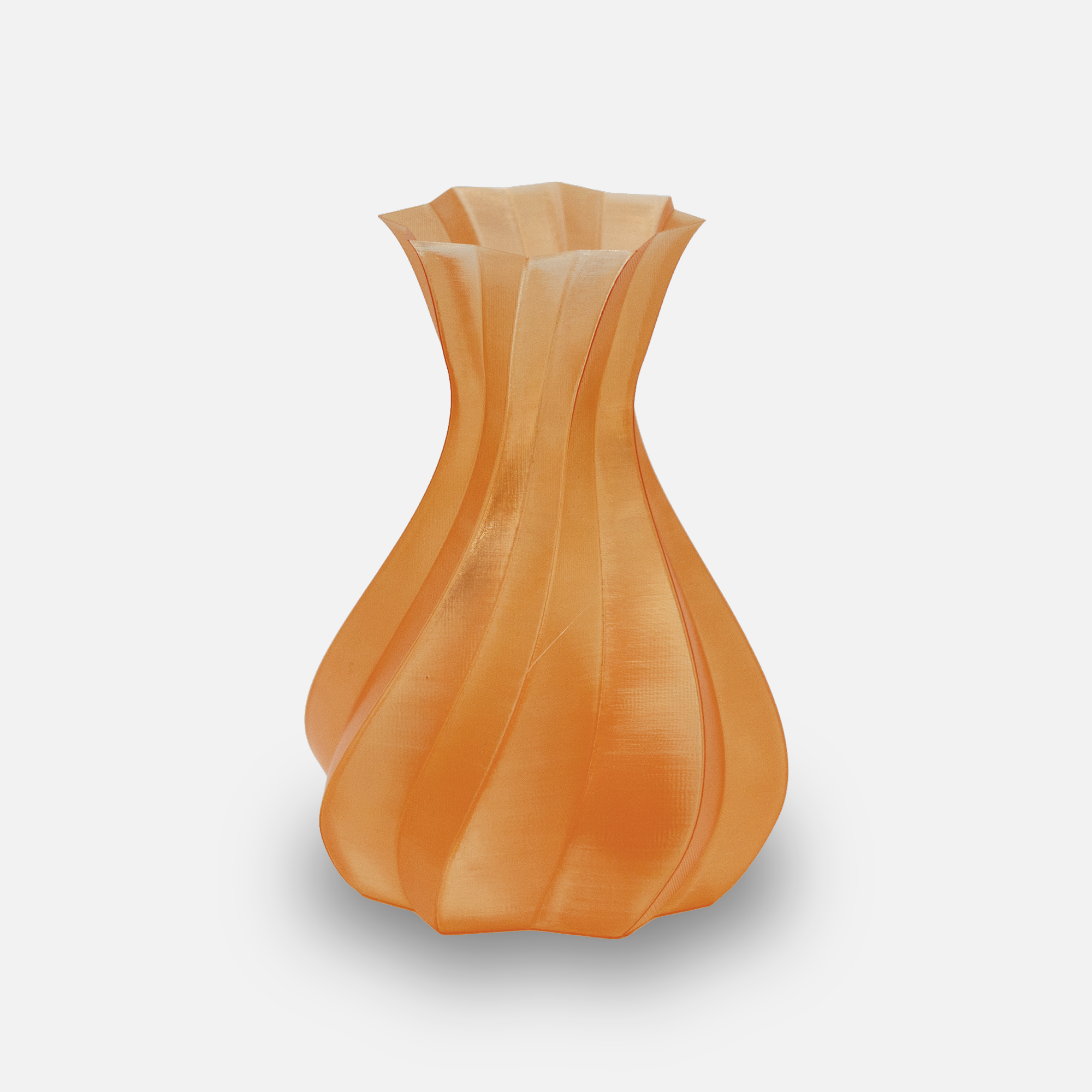 Tanzende Flamme (Orange-Transluzent) - rPETG